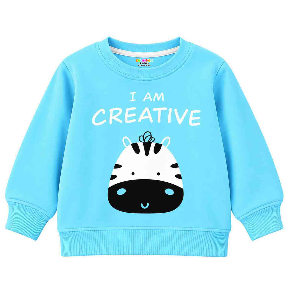 Kuchipoo Boys Printed Sweatshirt & Track Pant Set | Full Sleeve Winter Co-ord Set | Soft & Comfortable Casual Wear for Kids