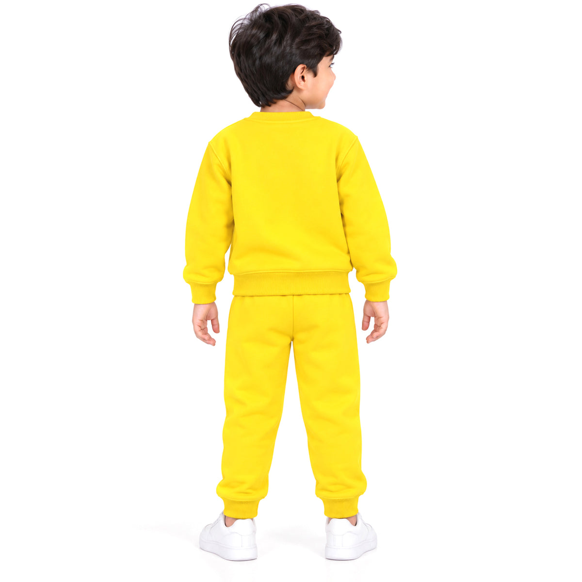 Kuchipoo Boys Printed Sweatshirt & Track Pant Set | Full Sleeve Winter Co-ord Set | Soft & Comfortable Casual Wear for Kids