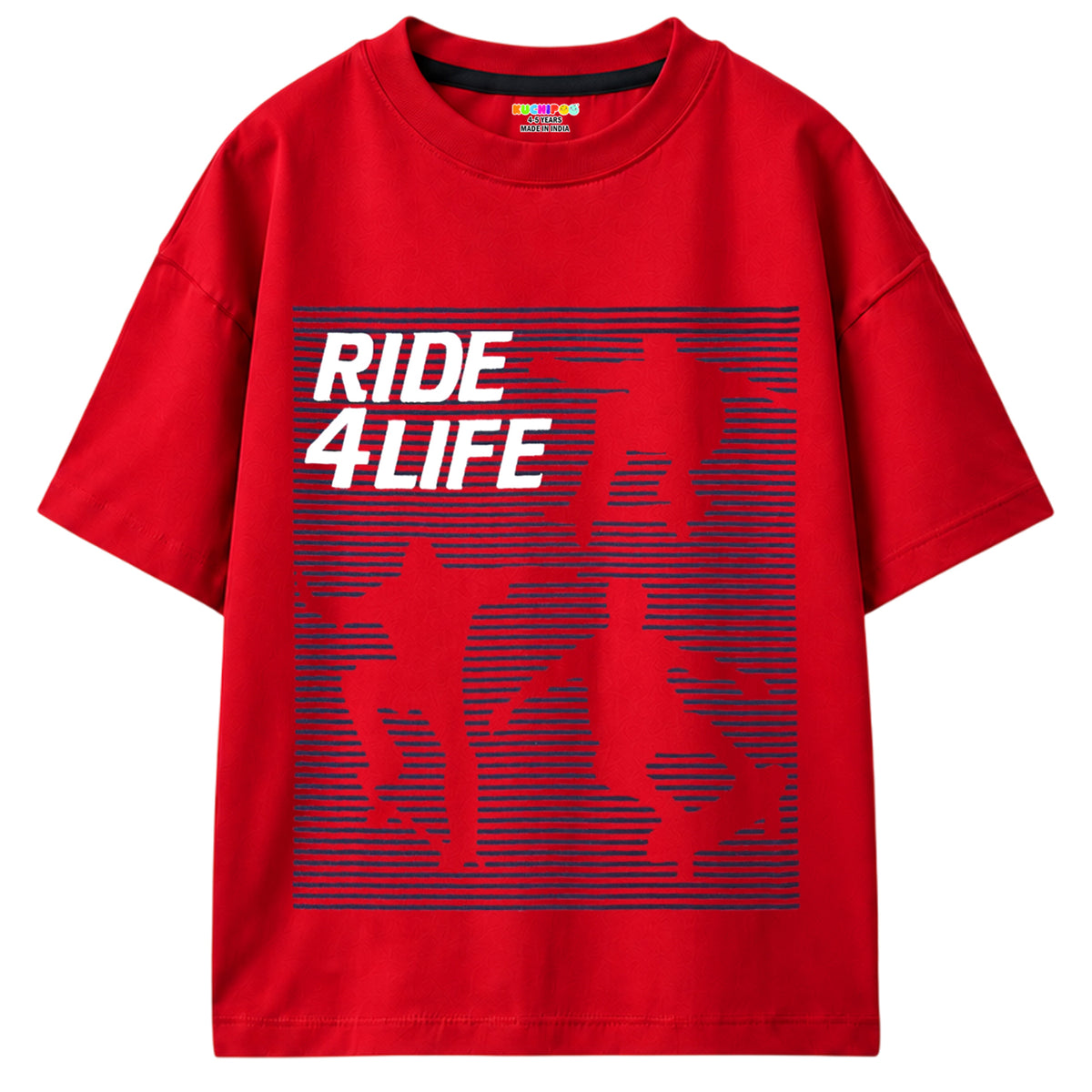 KUCHIPOO Boys Half Sleeves T-Shirts