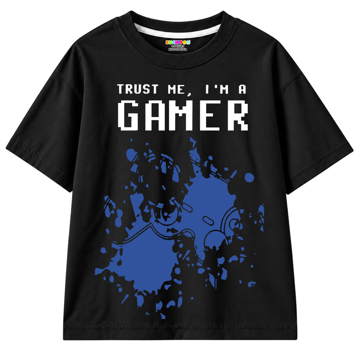 KUCHIPOO Boys Half Sleeves T-Shirts