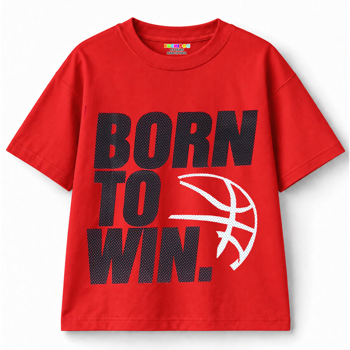 KUCHIPOO Boys Half Sleeves T-Shirts