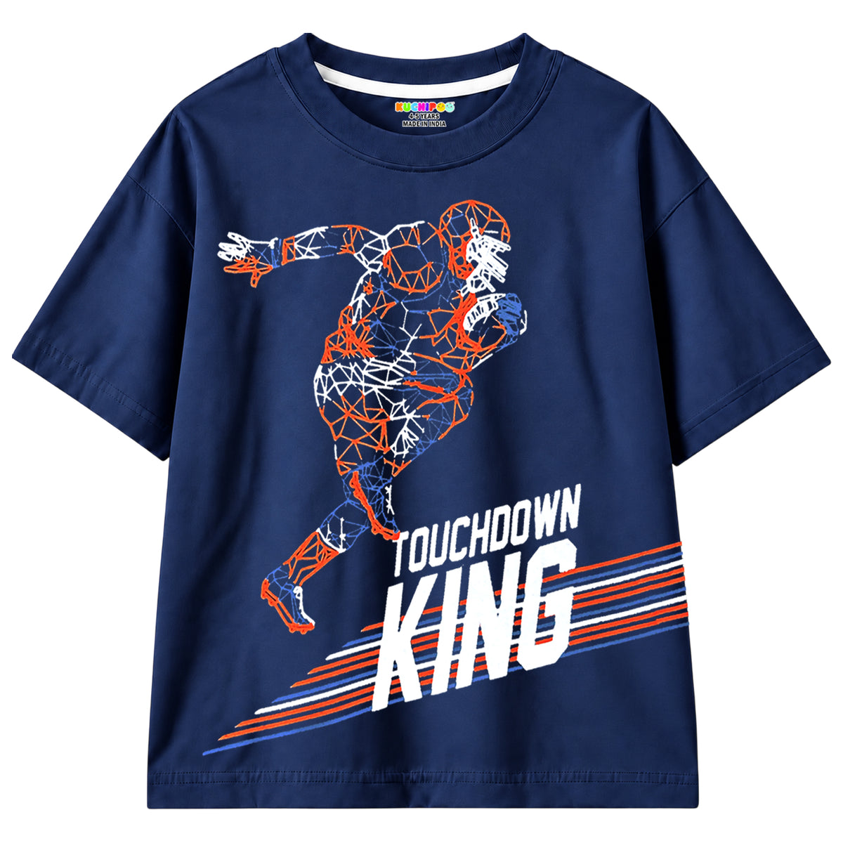 KUCHIPOO Boys Half Sleeves T-Shirts