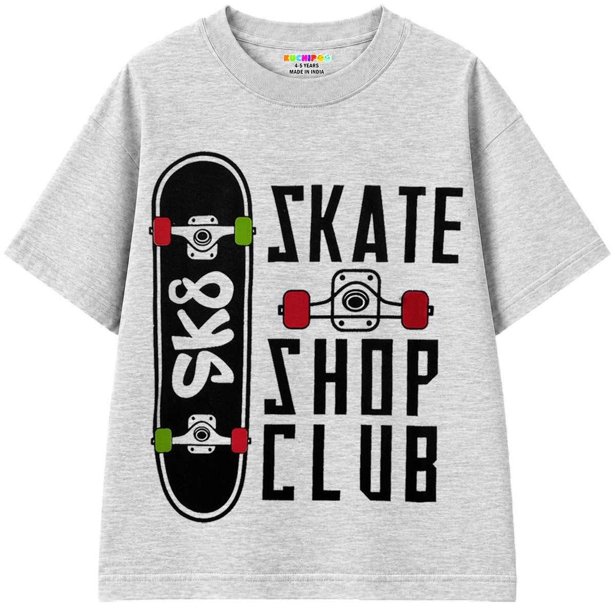 KUCHIPOO Boys Half Sleeves T-Shirts