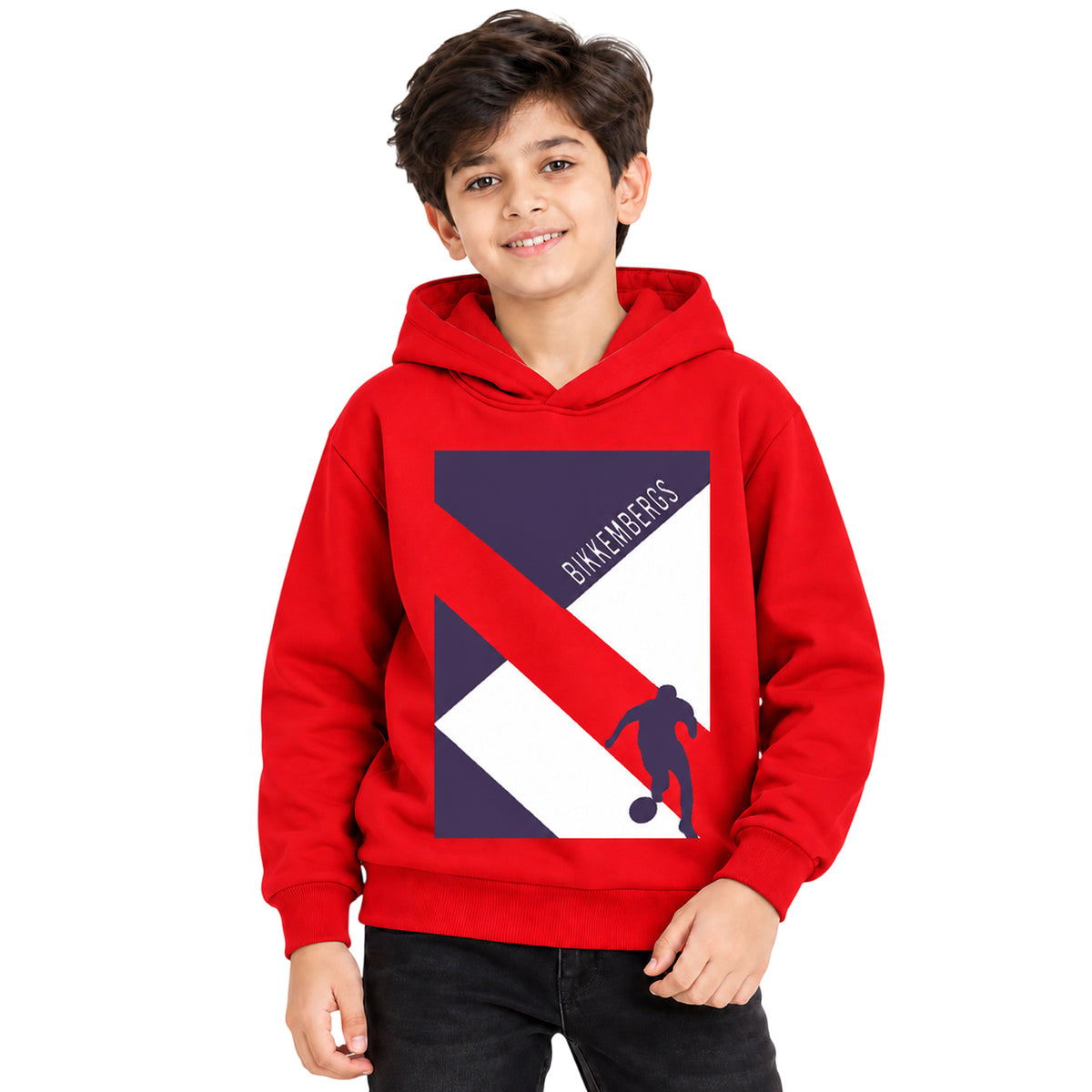 Kuchipoo Boys Regular Fit Winterwear Hoodie
