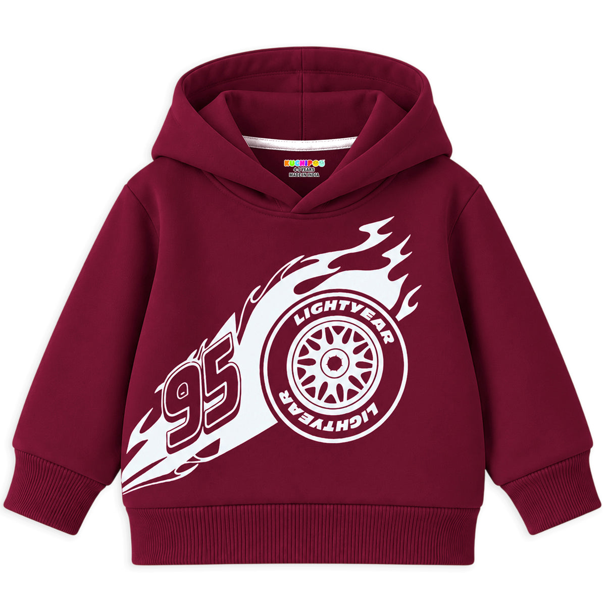 Kuchipoo Boys Hoodie and Jogger Set | Graphic Winterwear