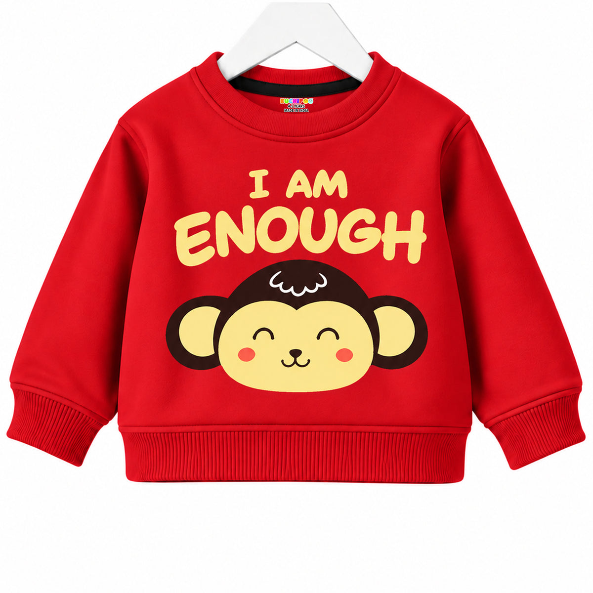 Kuchipoo Boys Printed Sweatshirt & Track Pant Set | Full Sleeve Winter Co-ord Set | Soft & Comfortable Casual Wear for Kids