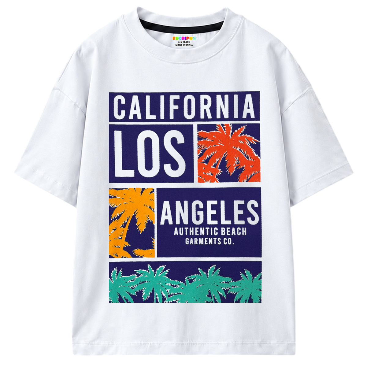 KUCHIPOO Boys Half Sleeves T-Shirts