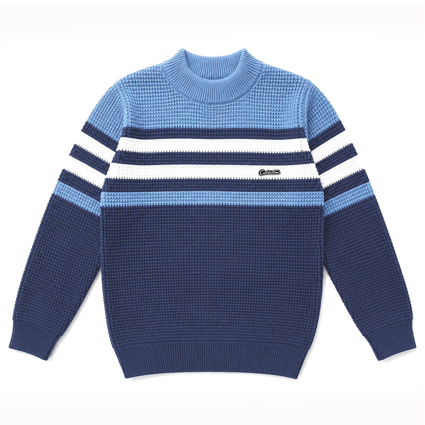 Kuchipoo Boys' Winter Wear Knitted Sweater | Full Sleeves Warm Pullover | Casual & Stylish Kids' Jumper