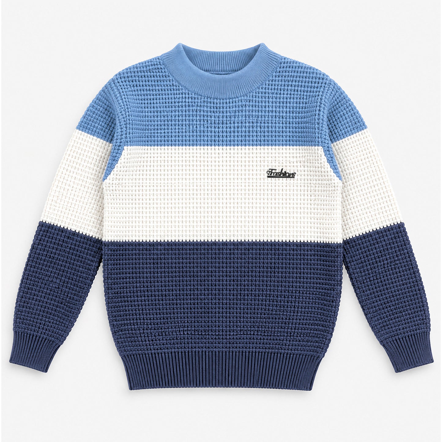 Kuchipoo Boys' Winter Wear Knitted Sweater | Full Sleeves Warm Pullover | Casual & Stylish Kids' Jumper