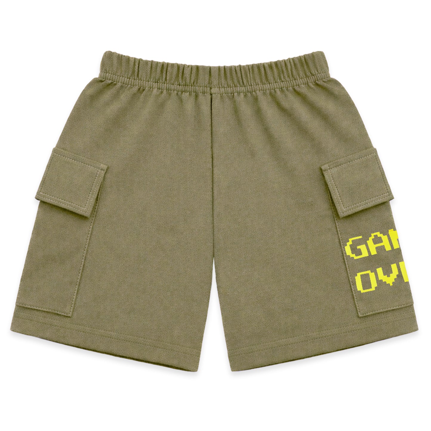 Kuchipoo Boys Cotton Cargo Shorts | Elastic Waistband | Double Pocket Shorts | Summer Casual Wear for Kids- Pack of 3