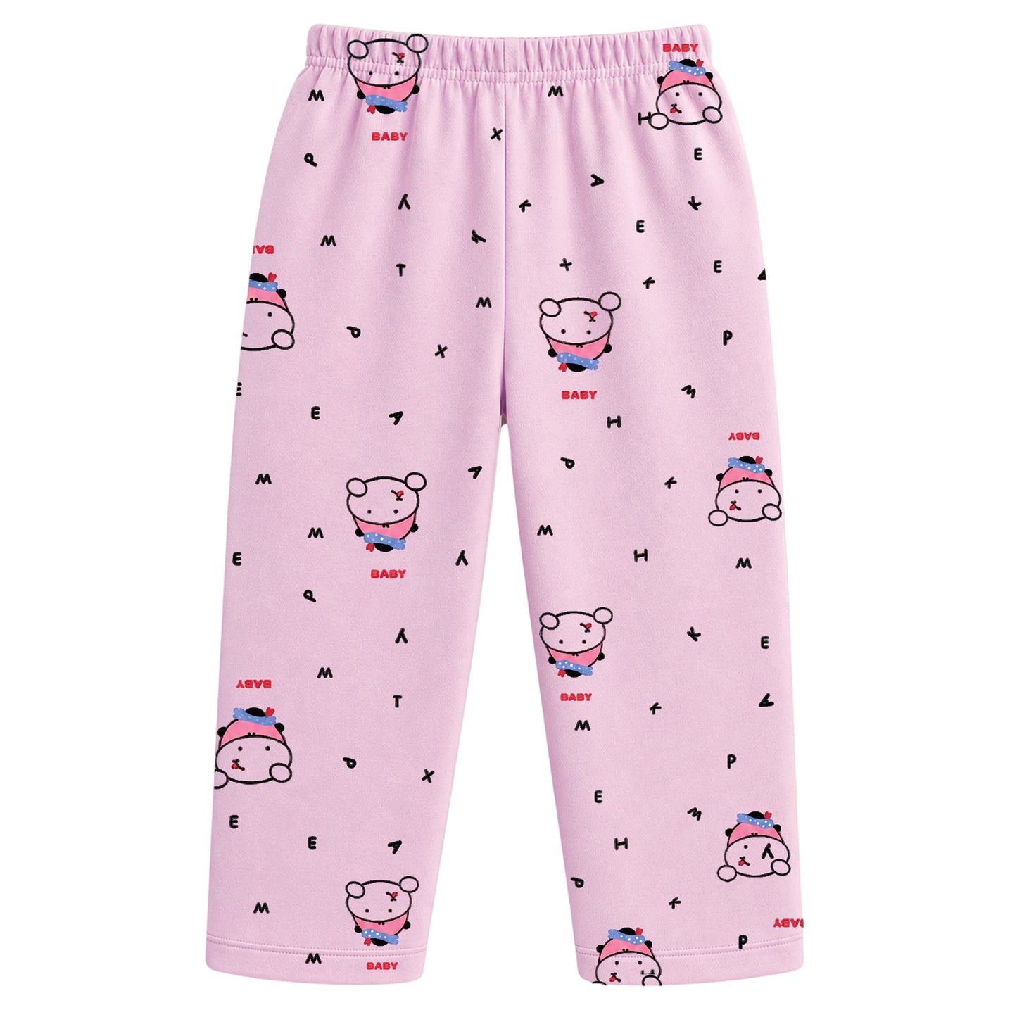Kuchipoo Boys and Girls 100% Cotton Pajamas Combo | Soft Elastic Waist | Cute Animal Prints | Everyday Wear | Pack of 5
