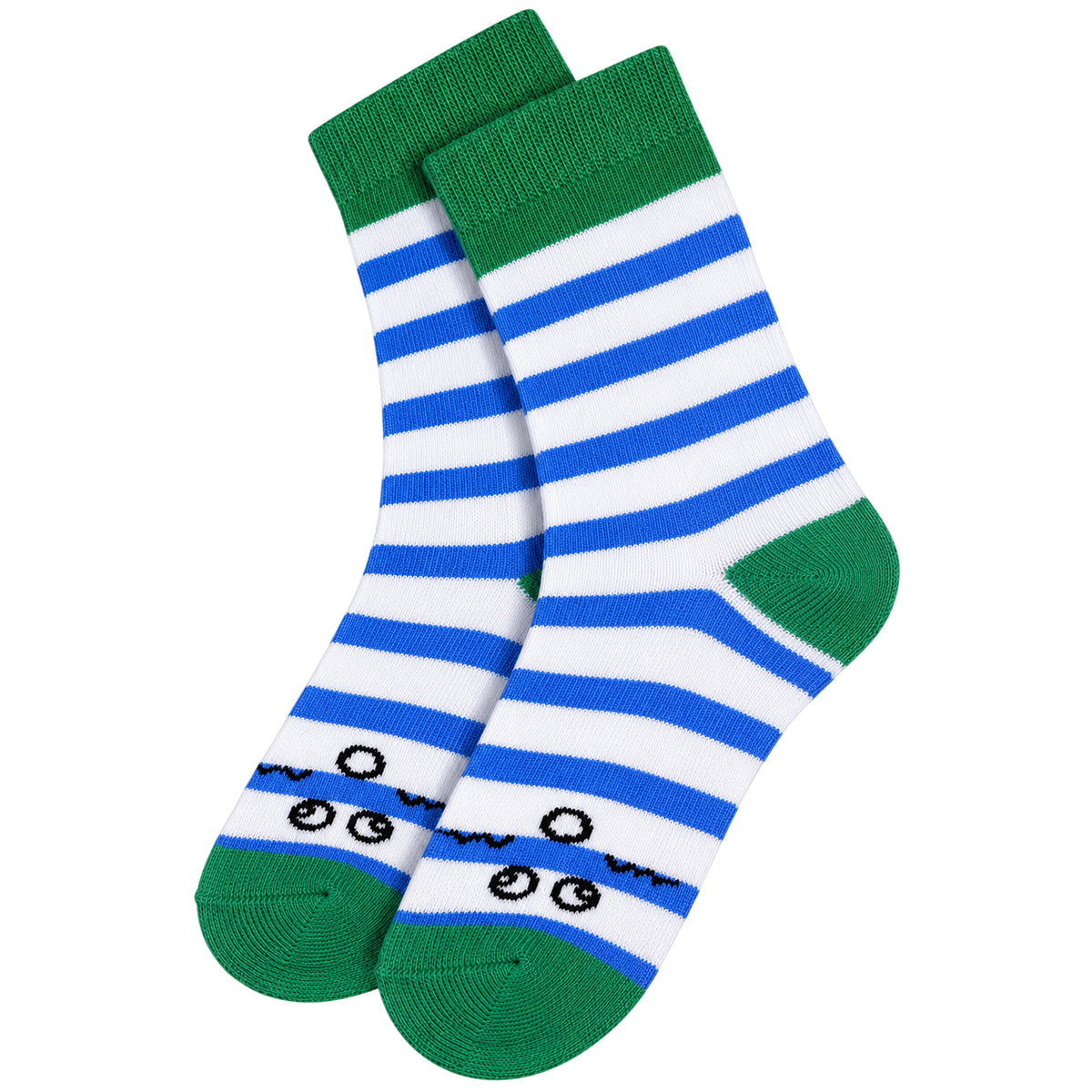 Kuchipoo Kids 100% Cotton Socks - Pack of 6