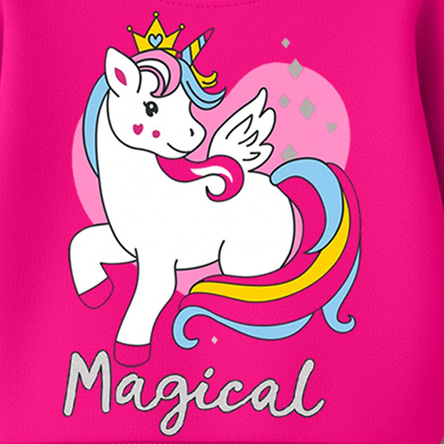 Kuchipoo Girls Winterwear Sweatshirt and Trackpant Set With Pocket