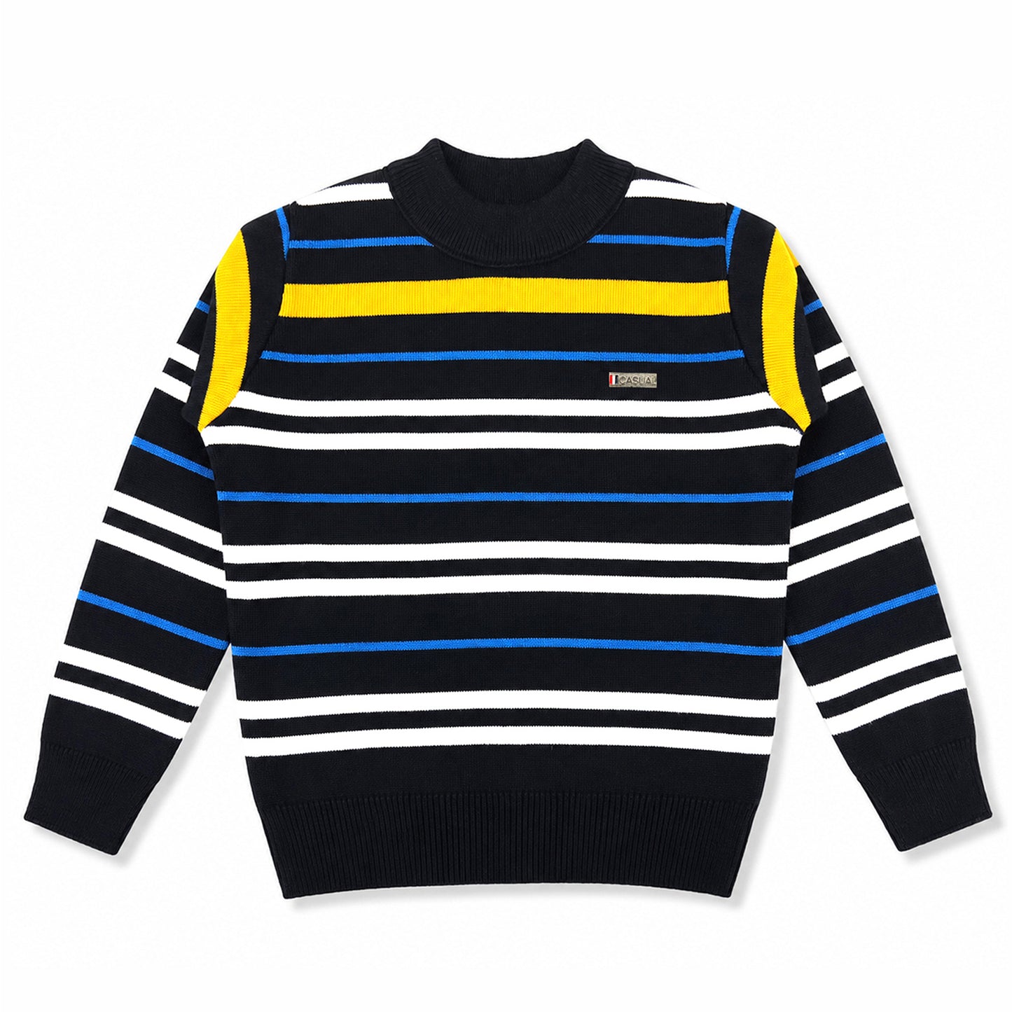 Kuchipoo Boys' Winter Wear Knitted Sweater | Full Sleeves Warm Pullover | Casual & Stylish Kids' Jumper