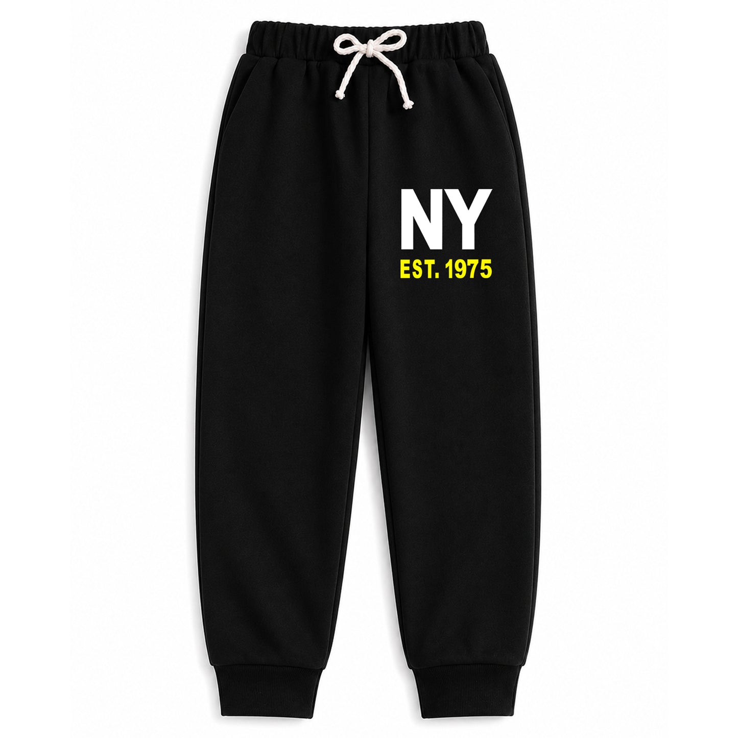 Kuchipoo Boys Cotton Track Pants | Pocket Joggers with Elastic Waist & Drawstring | Soft & Comfortable Casual Wear | Pack of 3