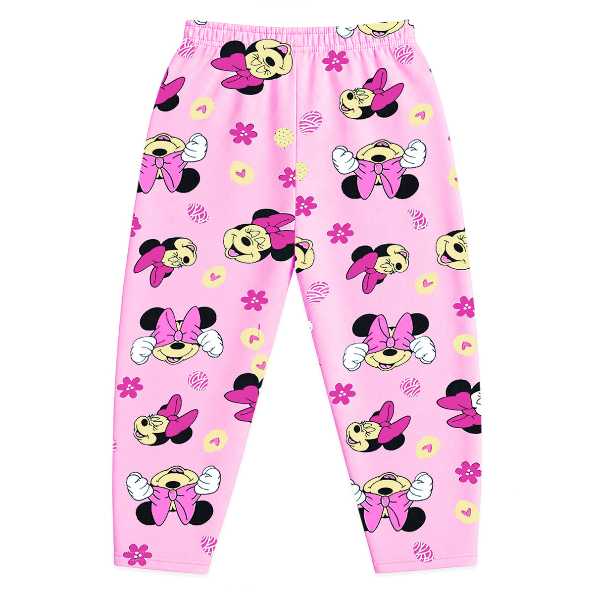 Kuchipoo © Disney 100% Cotton Girls Printed Pyjama Set | Soft & Comfortable Jogger Pants | Pack of 5