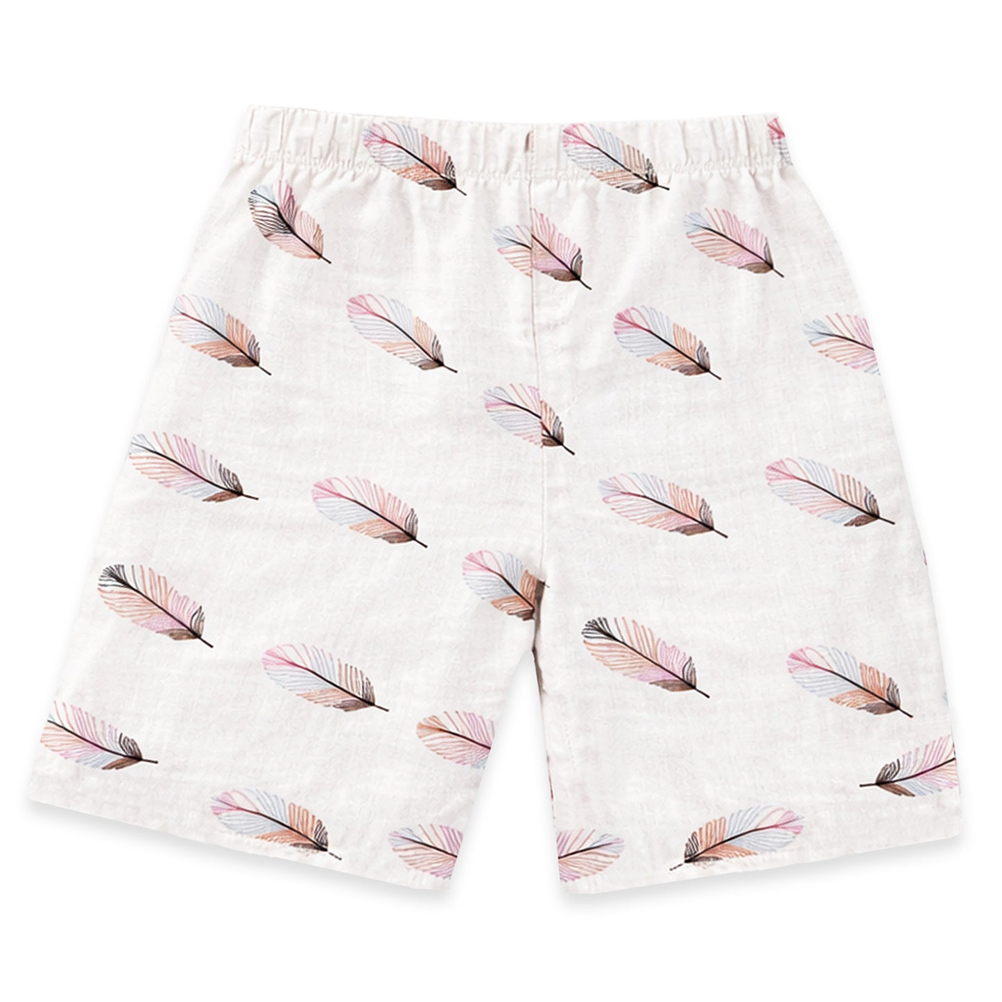 Kuchipoo Boys 100% Muslin Organic Cotton Co-Ord Set | Printed Half Sleeve Shirt & Shorts | Soft Breathable Fabric | Casual Summer Wear | Boys Stylish Outfit
