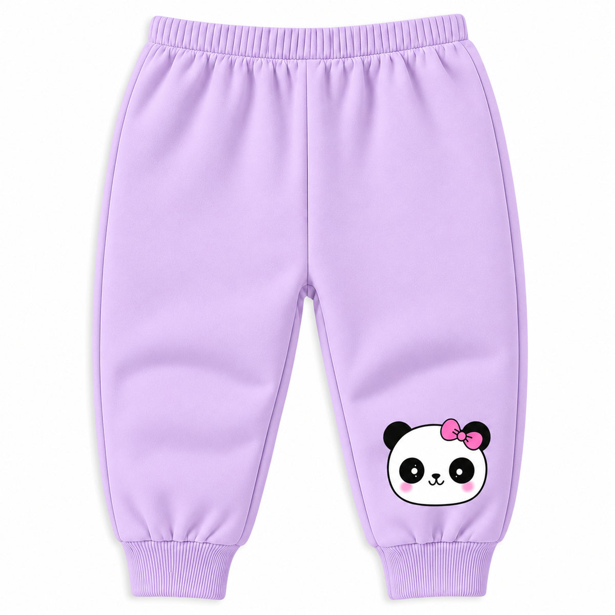 Kuchipoo Girls Printed Sweatshirt & Track Pant Set | Full Sleeve Winter Co-ord Set | Soft & Comfortable Casual Wear for Kids