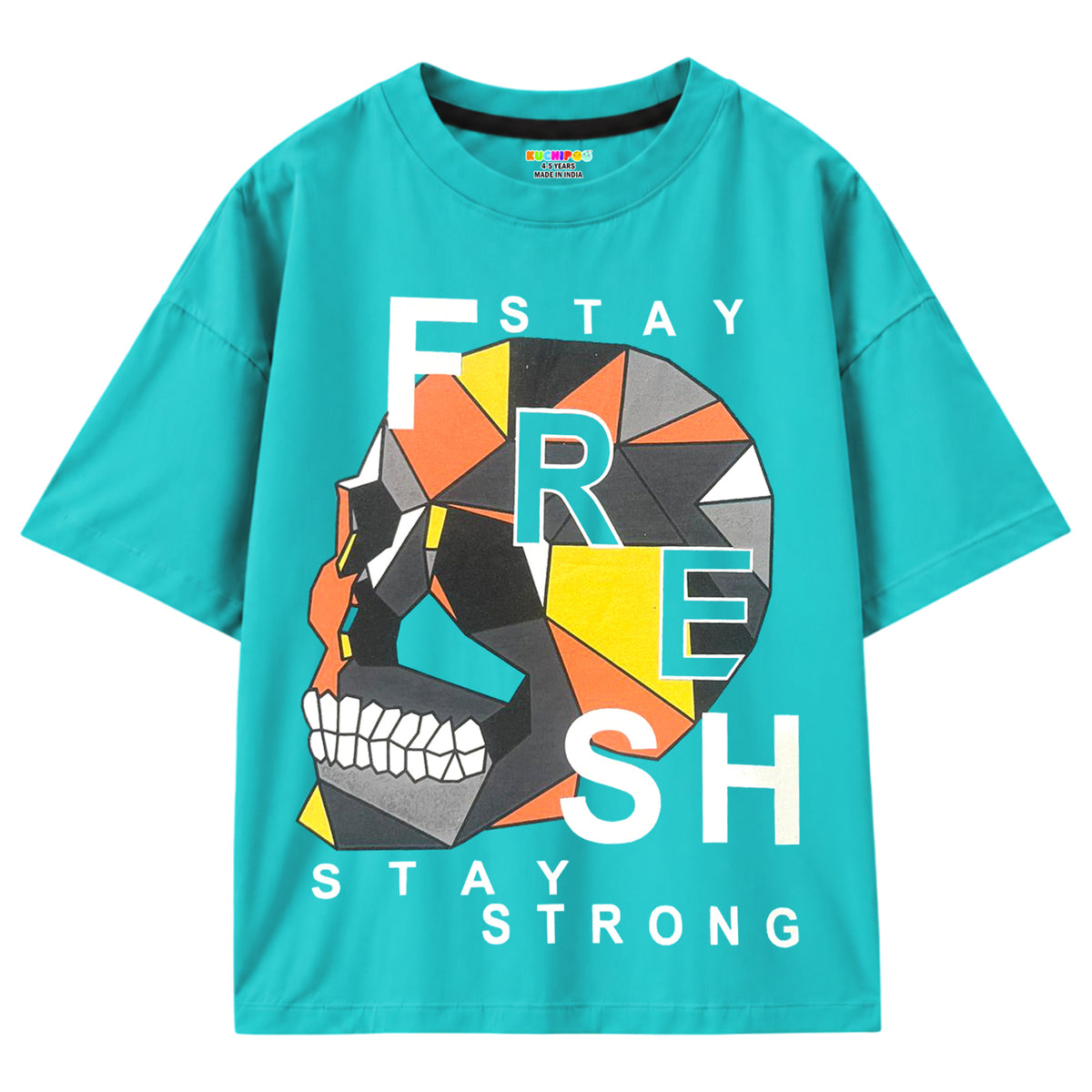 KUCHIPOO Boys Half Sleeves T-Shirts