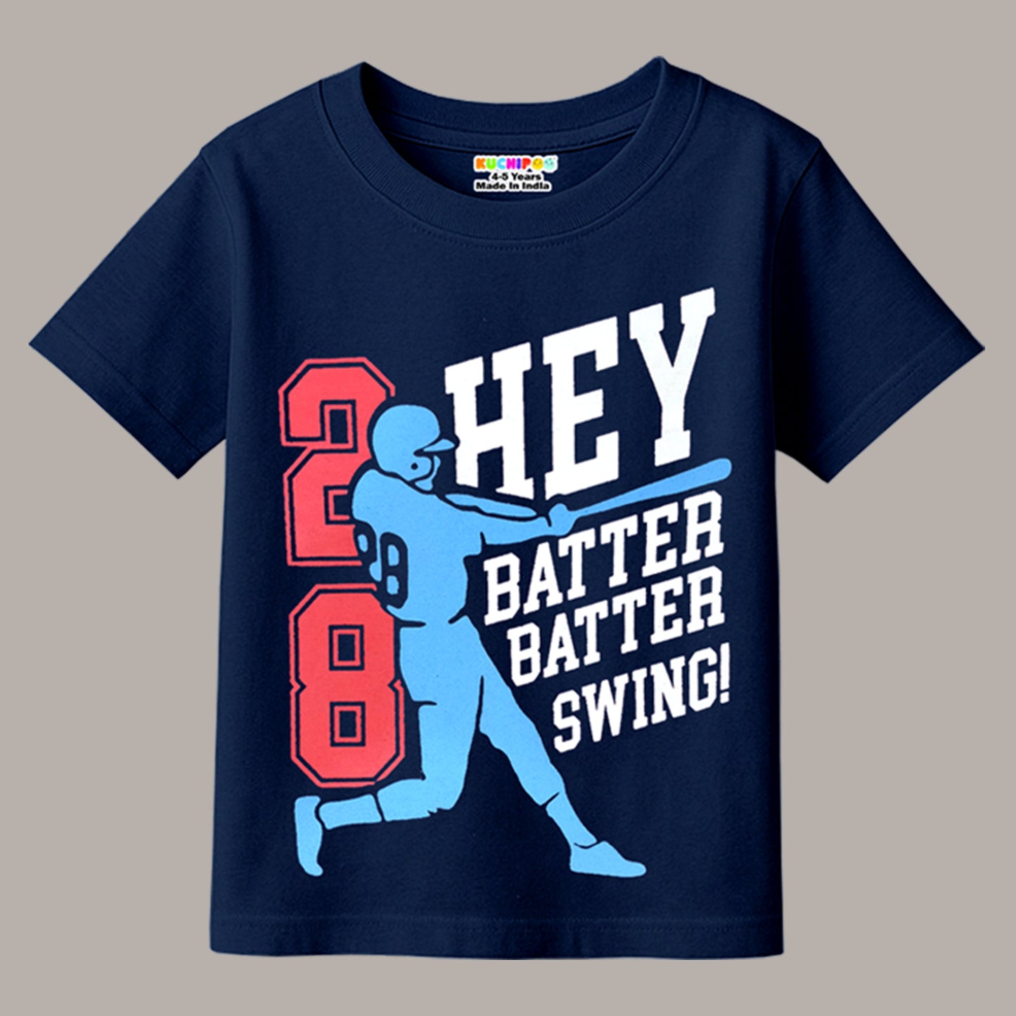 KUCHIPOO Boys Half Sleeves T-Shirts