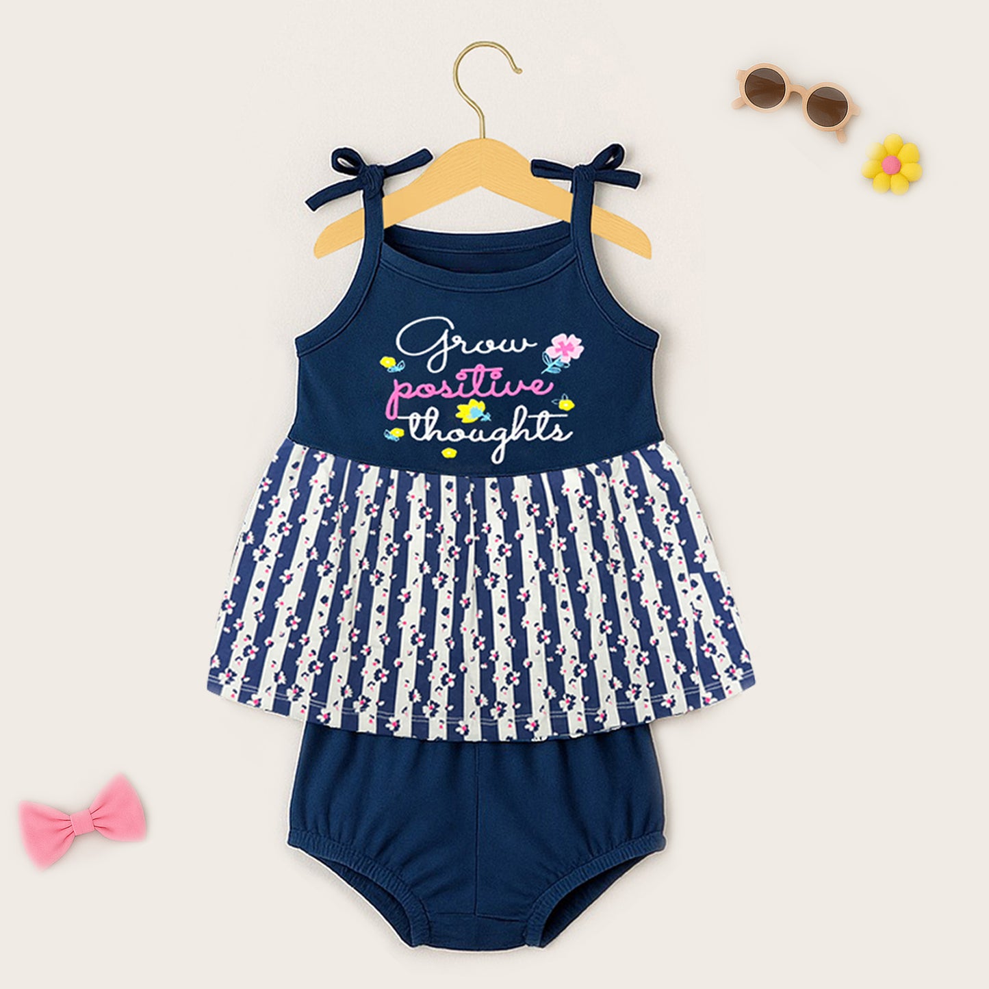 Kuchipoo Girls Regular Fit Sleeveless  Dress