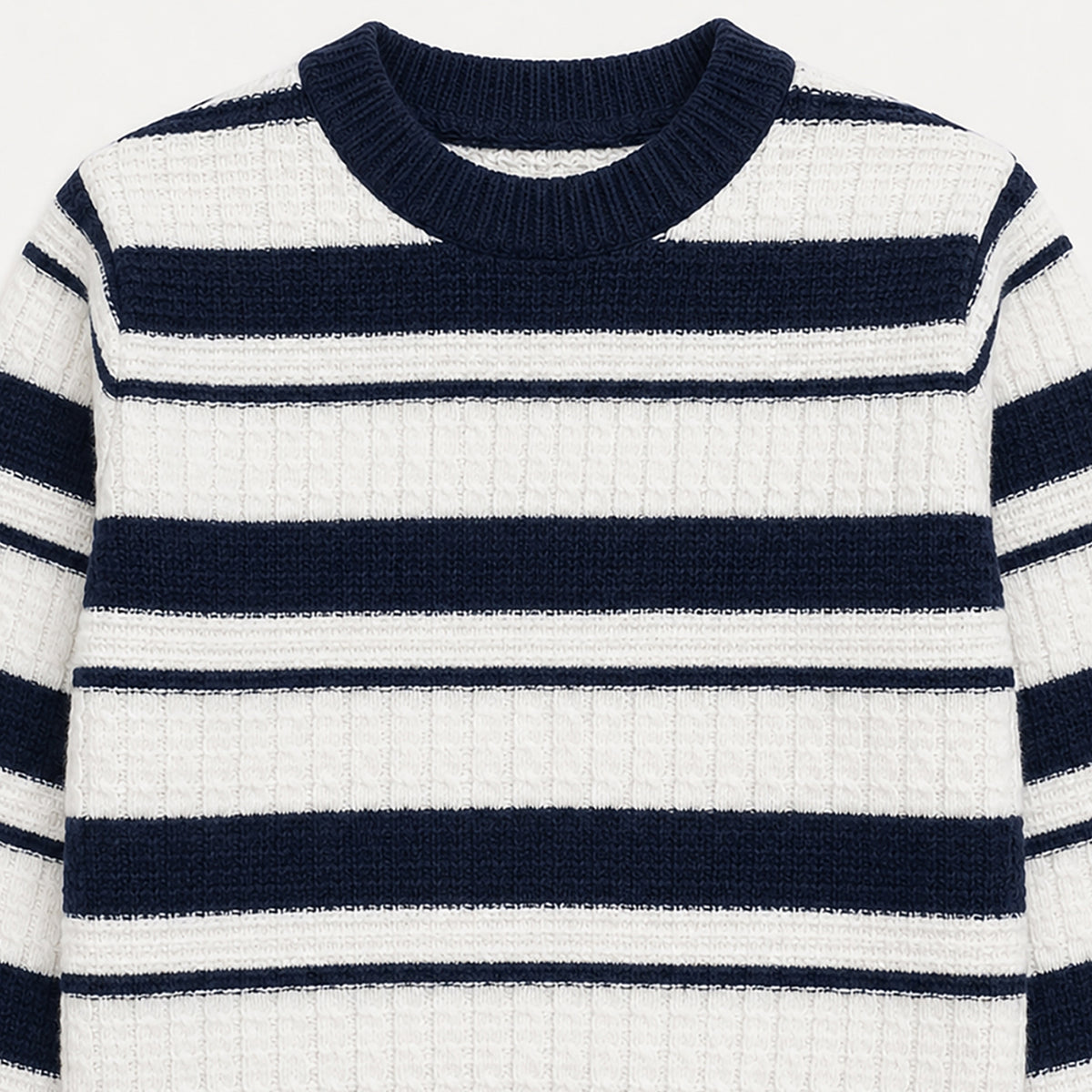 Kuchipoo Boys' Winter Wear Knitted Sweater | Full Sleeves Warm Pullover | Casual & Stylish Kids' Jumper