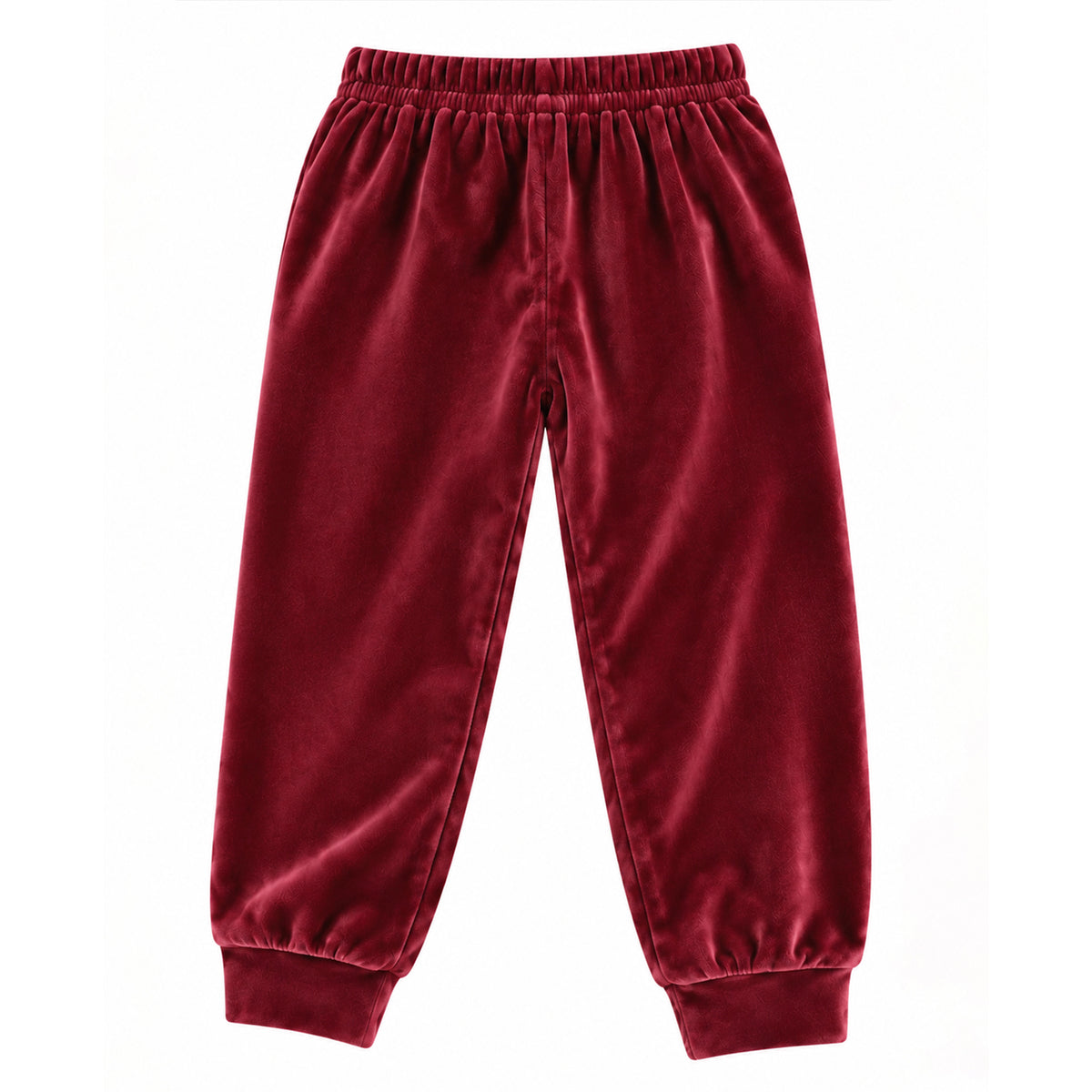 Kuchipoo Girls Velvet Top & Pajama Set | Soft Velour Round Neck Full Sleeve Top & Pajama | Warm Winterwear