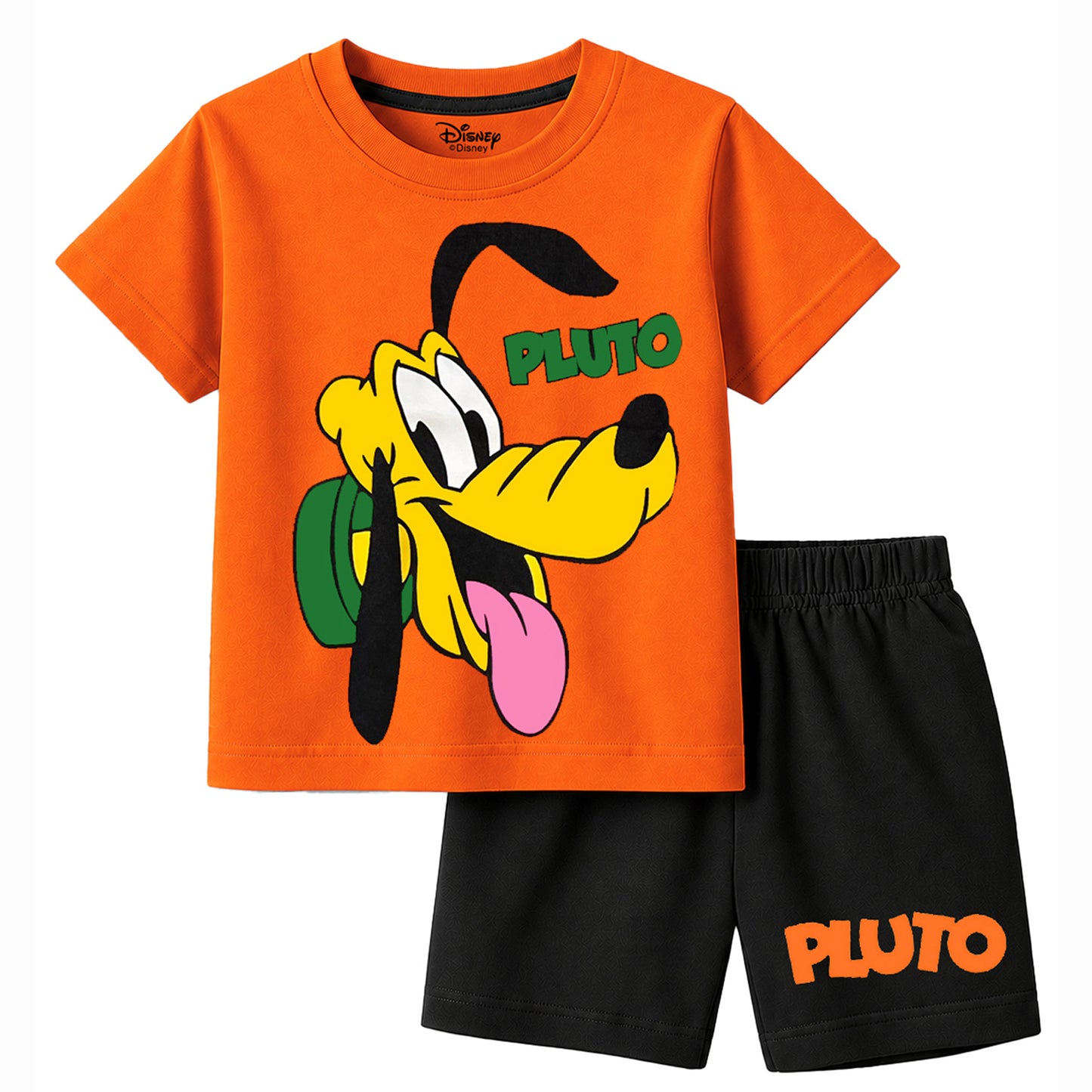 Kuchipoo © Disney Boys Regular Fit Cotton T-Shirts and Shorts Set | Pack of 3