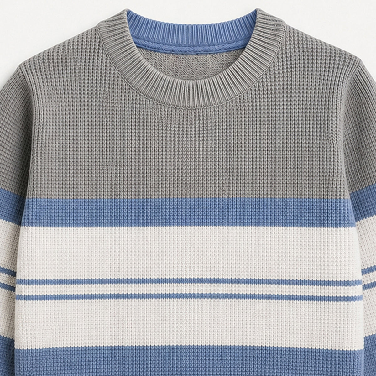 Kuchipoo Boys' Winter Wear Knitted Sweater | Full Sleeves Warm Pullover | Casual & Stylish Kids' Jumper