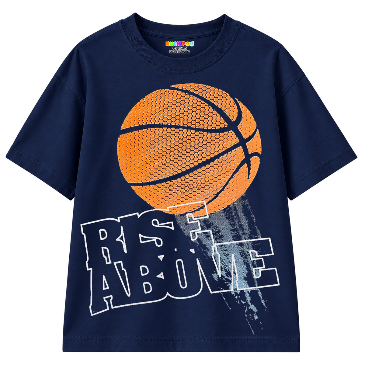 KUCHIPOO Boys Half Sleeves T-Shirts