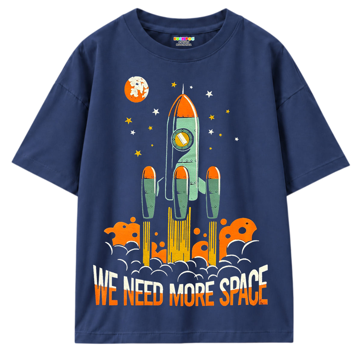 KUCHIPOO Boys Half Sleeves T-Shirts