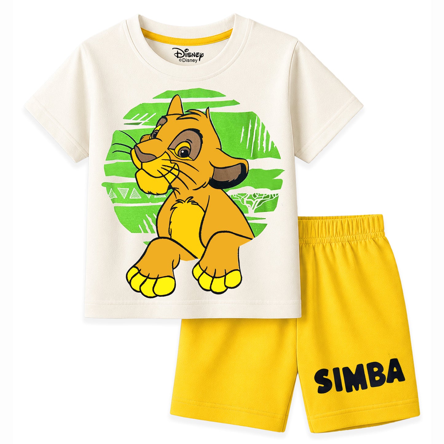 Kuchipoo © Disney Boys Regular Fit Cotton T-Shirts and Shorts Set | Pack of 3