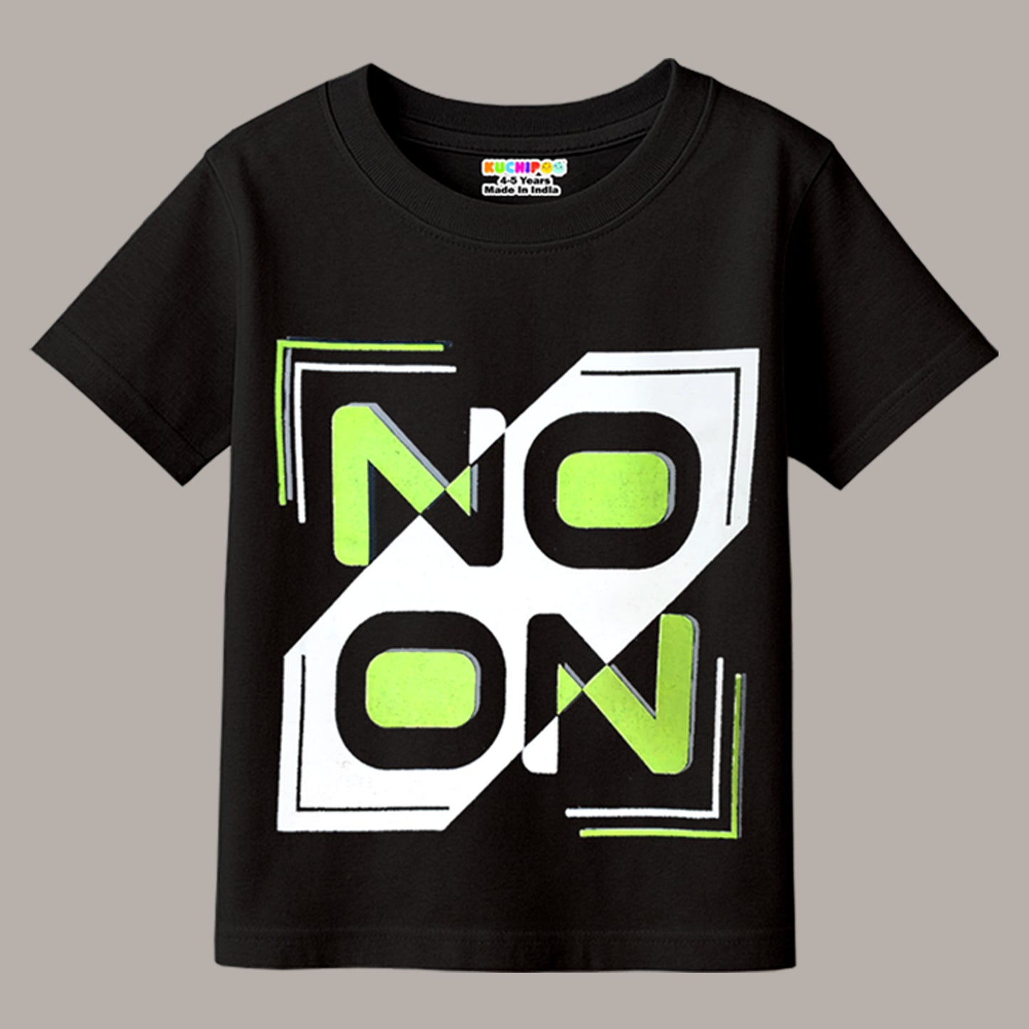 KUCHIPOO Boys Half Sleeves T-Shirts