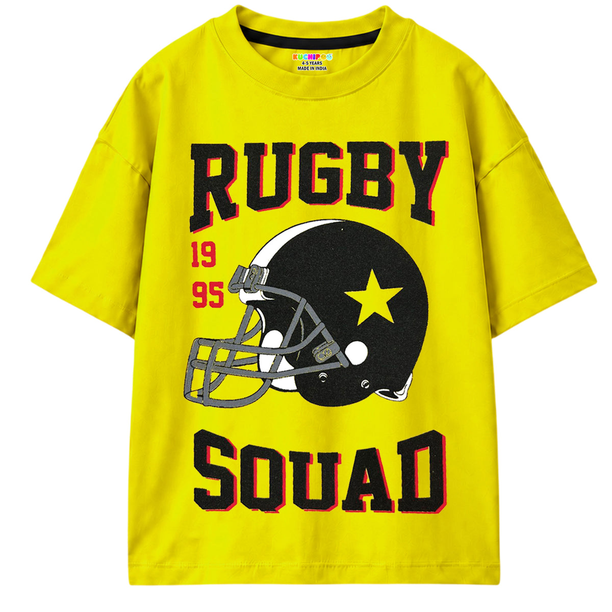 KUCHIPOO Boys Half Sleeves T-Shirts