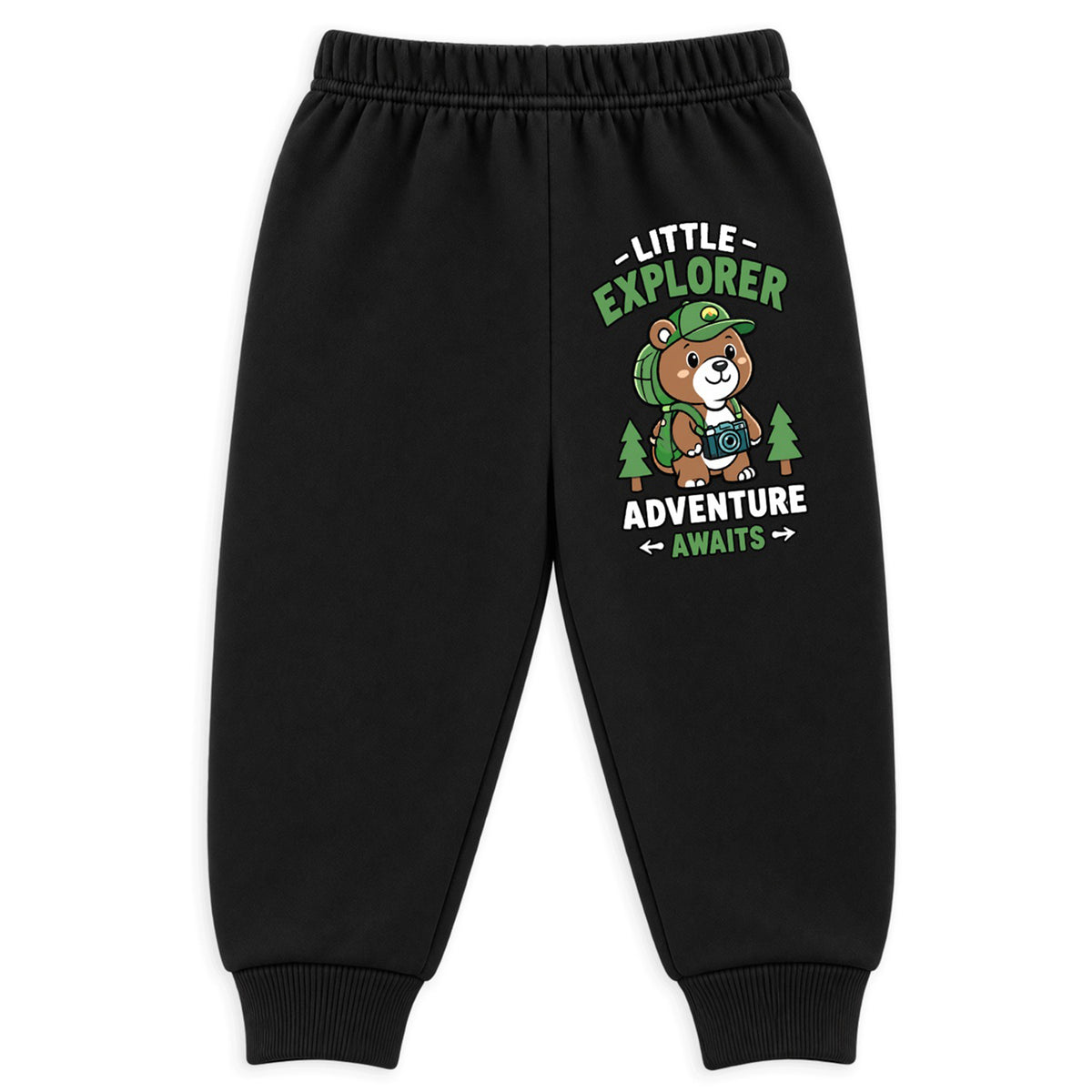 Kuchipoo Boys Printed Fleece Joggers Track Pants with Elastic Waistband & Ribbed Cuffs | Soft & Comfortable Winter Wear | Pack of 4