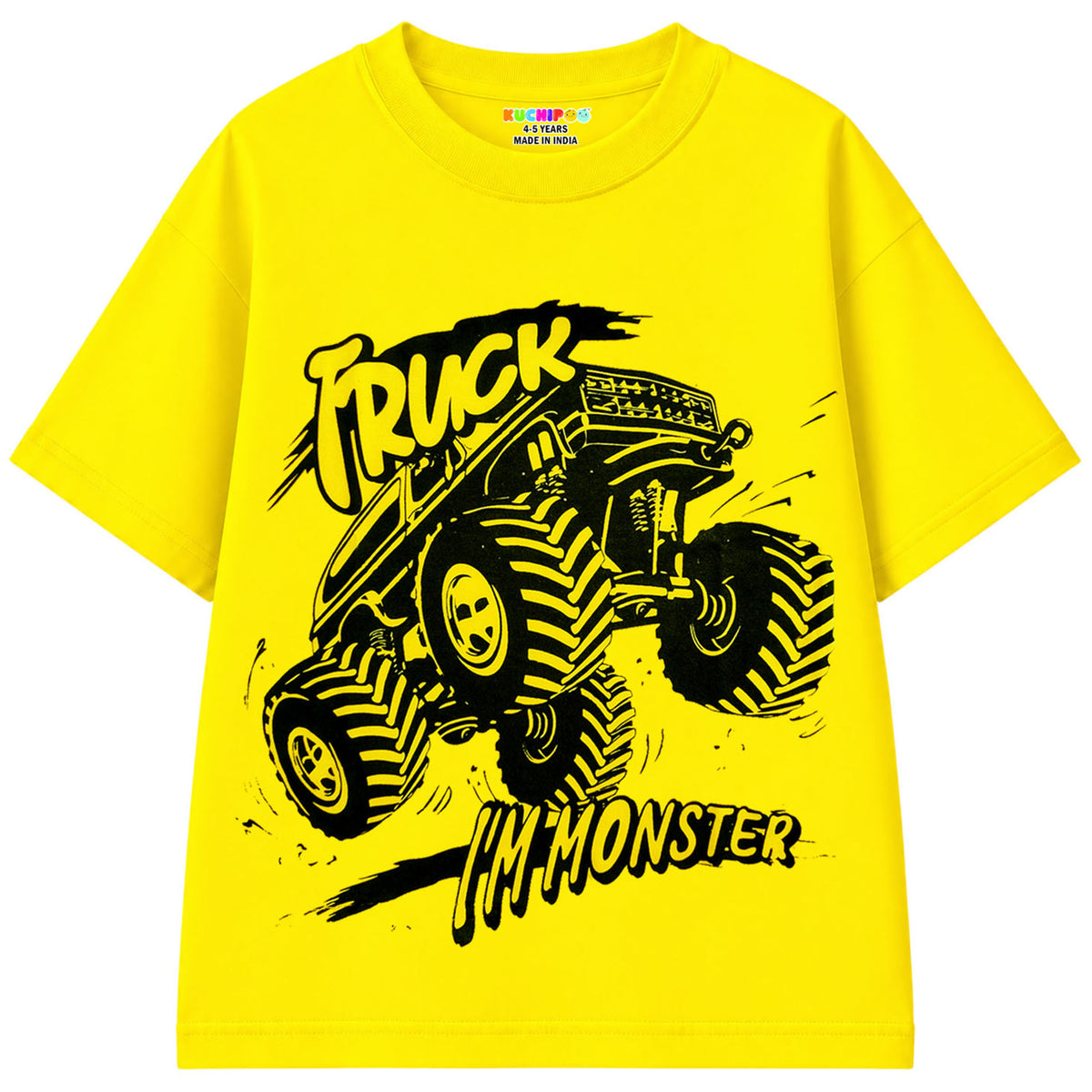 KUCHIPOO Boys Half Sleeves T-Shirts