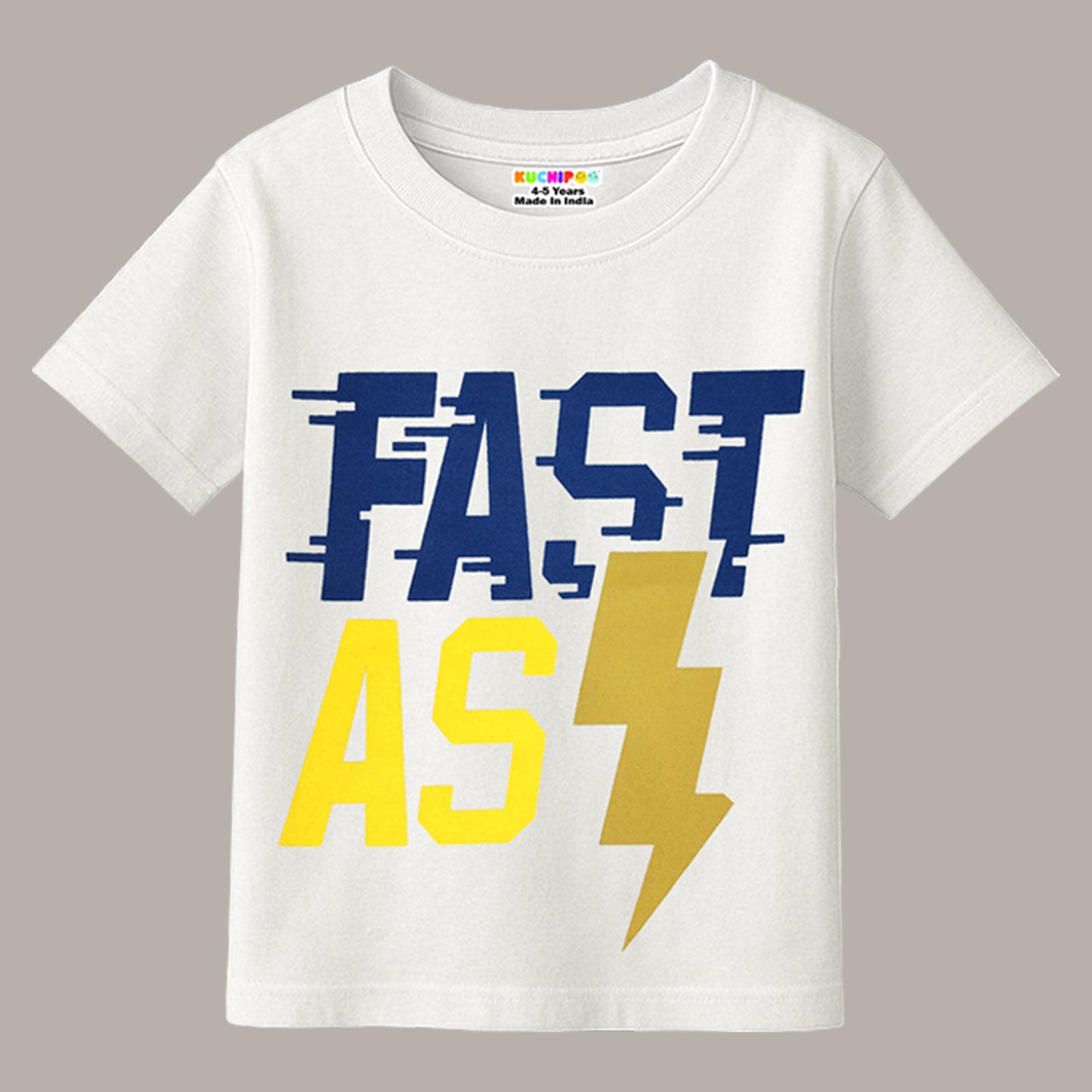 KUCHIPOO Boys Half Sleeves T-Shirts