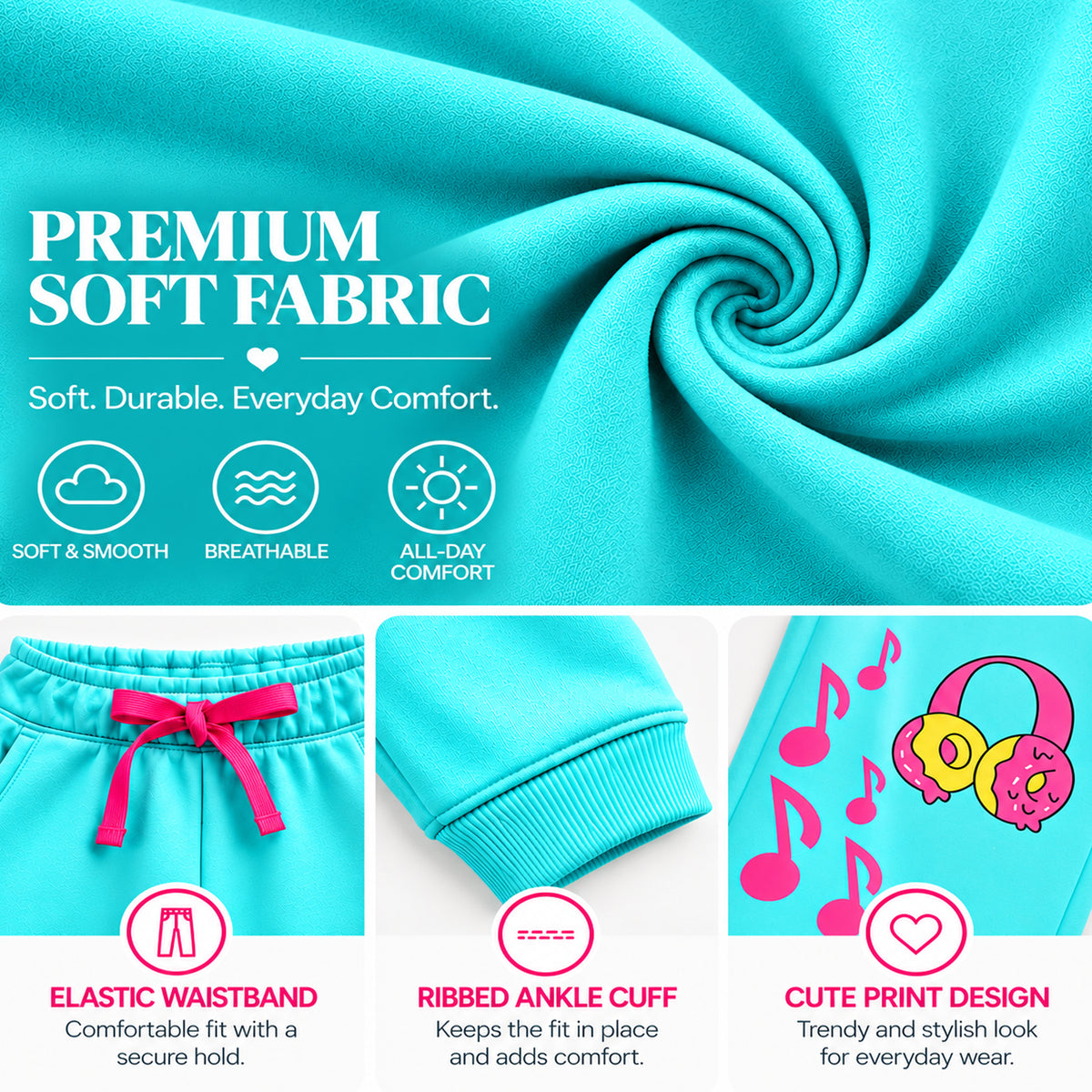 Kuchipoo Girls Track Pants