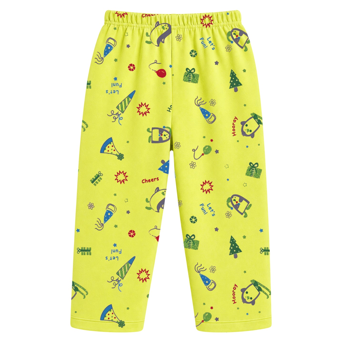 Kuchipoo Boys and Girls 100% Cotton Pajamas Combo | Soft Elastic Waist | Cute Animal Prints | Everyday Wear | Pack of 5