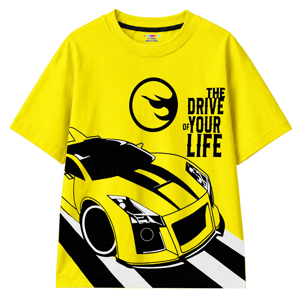 KUCHIPOO Boys Half Sleeves T-Shirts