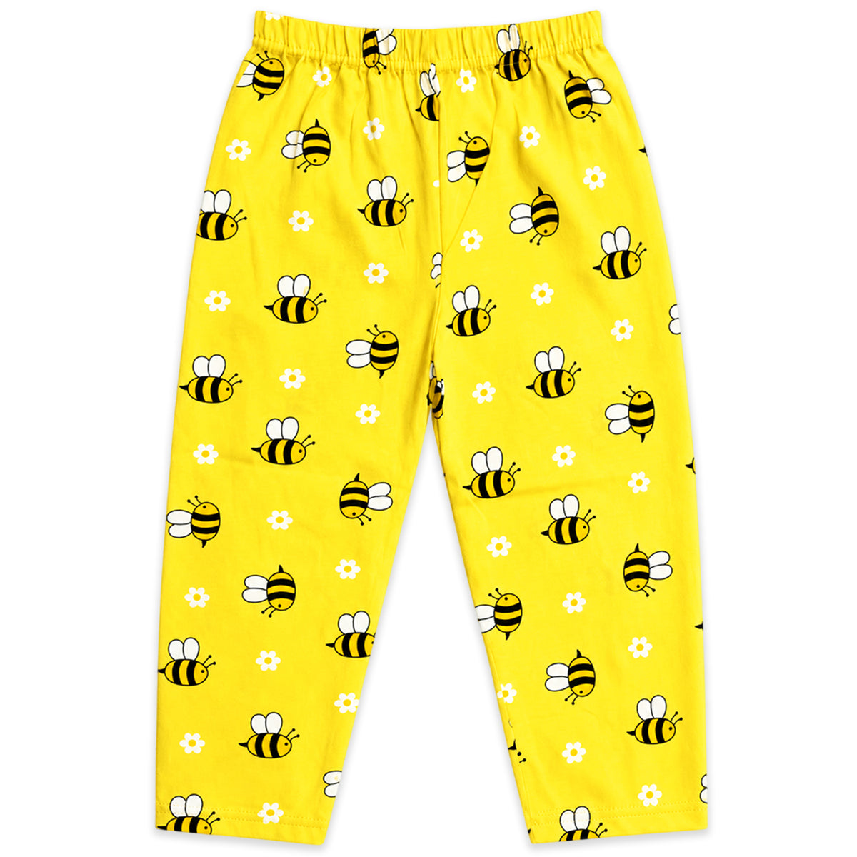 Kuchipoo Girls 100% Cotton Pajamas Combo | Soft Elastic Waist | Cute Animal Prints | Everyday Wear | Pack of 5