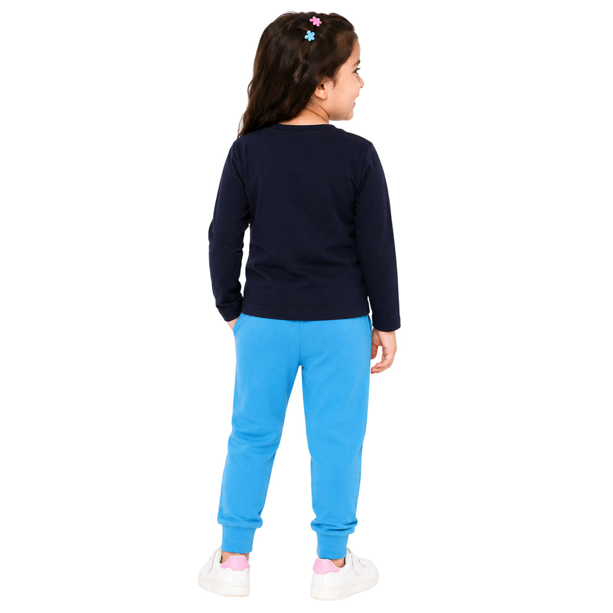KUCHIPOO  Girls T-Shirts and Trackpants Set