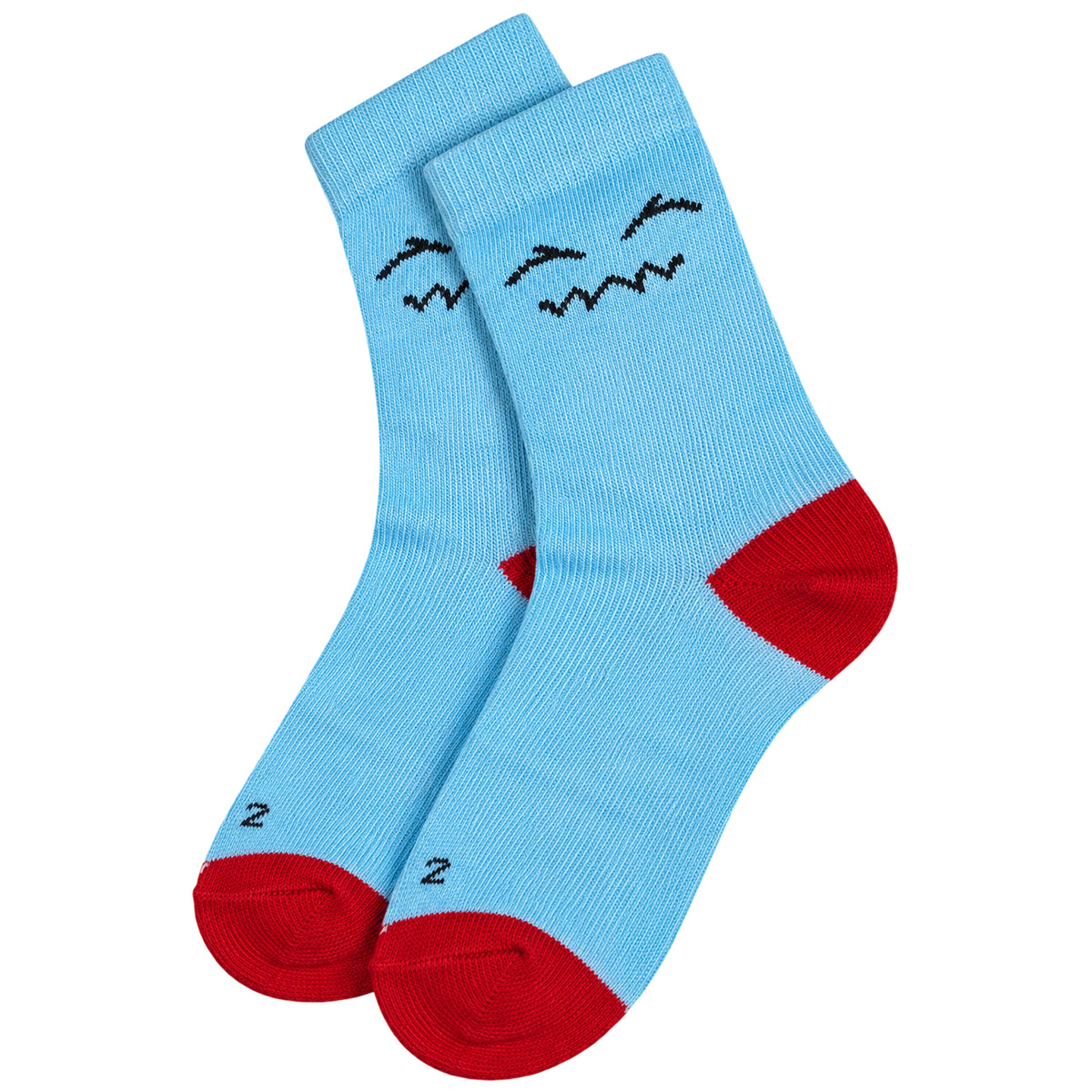 Kuchipoo Kids 100% Cotton Socks - Pack of 6