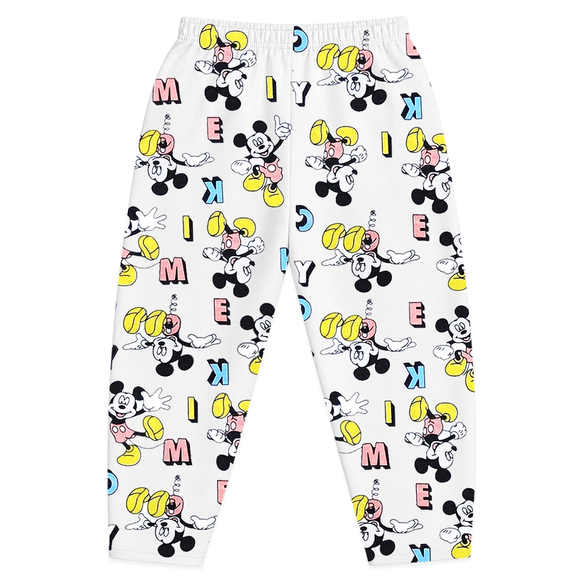 Kuchipoo © Disney 100% Cotton Girls Printed Pyjama Set | Soft & Comfortable Jogger Pants | Pack of 5