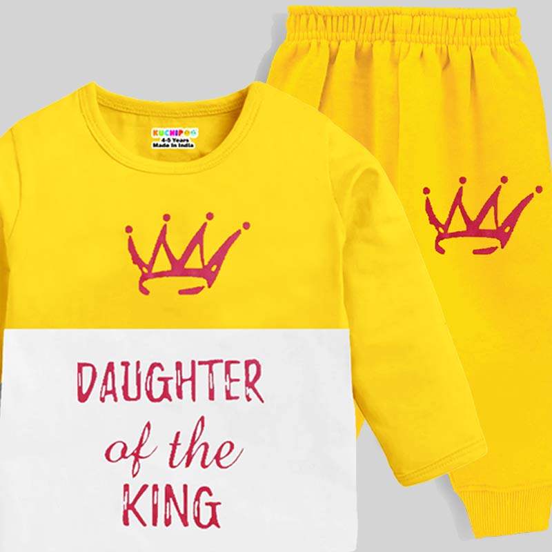 KUCHIPOO Baby Girls T-Shirts and Pyjamas Set