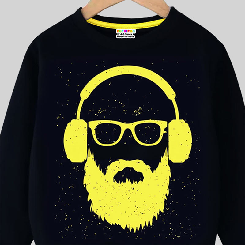 Kuchipoo Boys Winterwear Sweatshirt