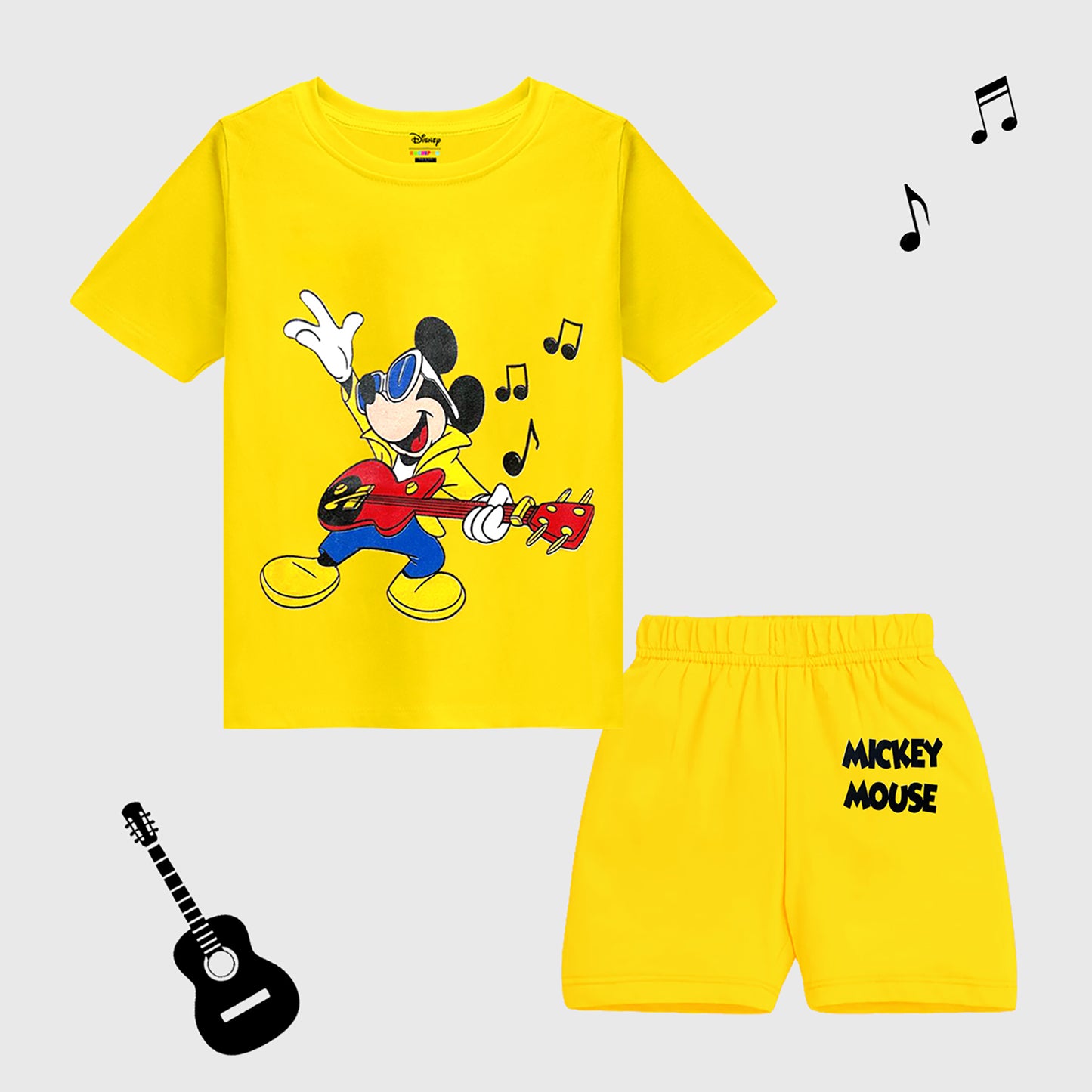 KUCHIPOO © Disney BOYS HALF SLEEVES T-SHIRTS AND SHORTS SET