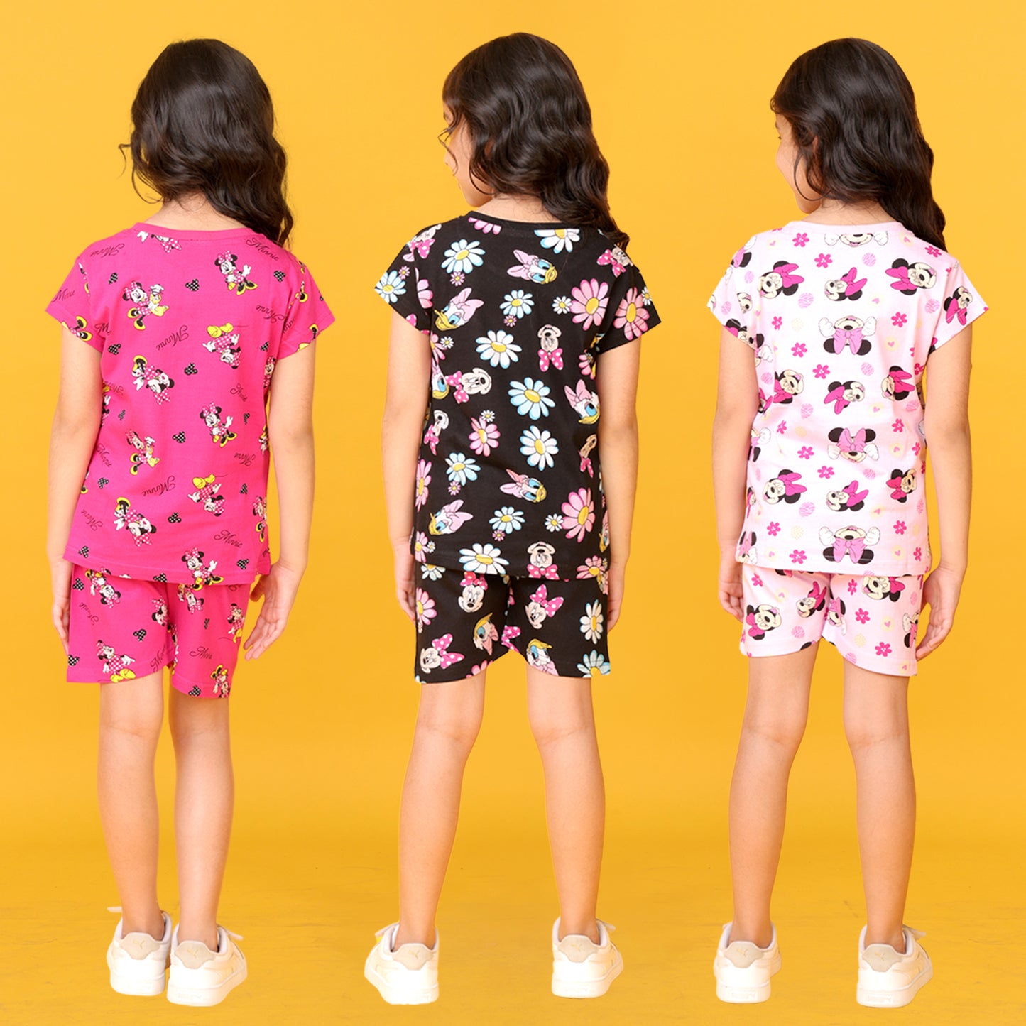 KUCHIPOO @Disney Baby Girls T-Shirts and Shorts Set