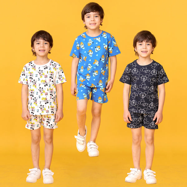 KUCHIPOO Baby Boys T-Shirts and Shorts Set