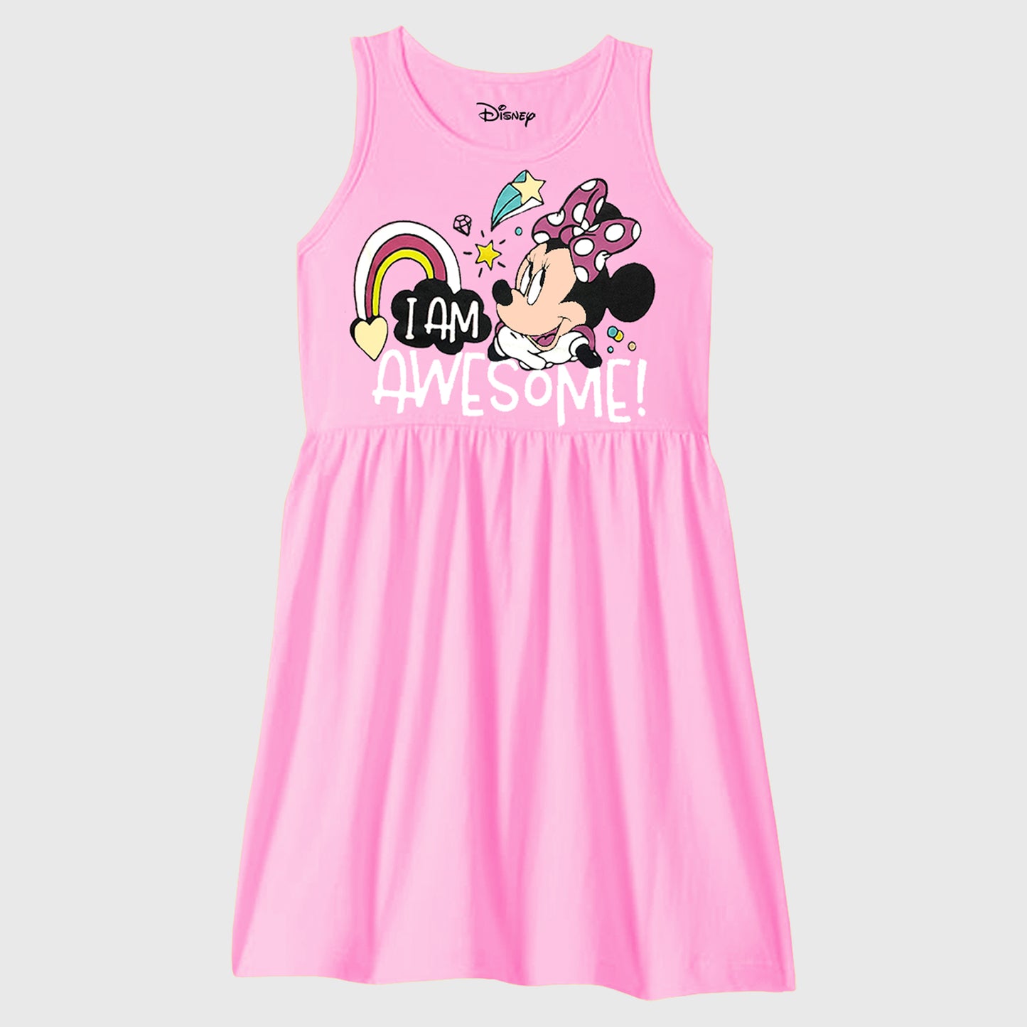 Kuchipoo @Disney Girls Regular Fit Sleeveless Dress